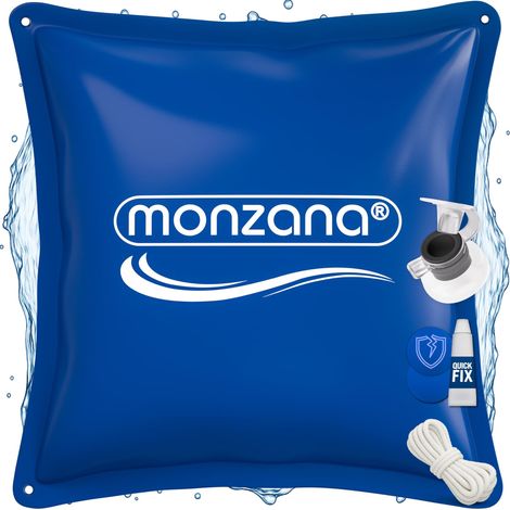 Coussin d'hivernage pour piscine XXL 240 x 200 cm en PVC, corde, 4 œillets, -20°C (1/5)