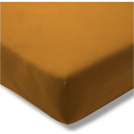 Lenzuolo con angoli elasticizzati Estella 245 in jersey elasticizzato, 150x200 cm (1/5)