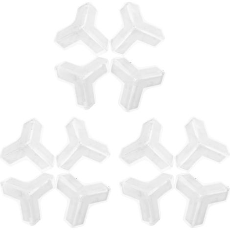 12 bandes antichoc pour meubles, plastique, pour table et lit (1/5)