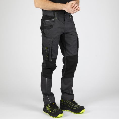 KERY PANTALON DE TRAVAIL 1130 Gris , Noir 48 (1/5)