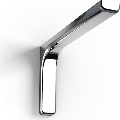 Reggimensola per arredamento - 24 cm - cromata galvanizzata (1/5)