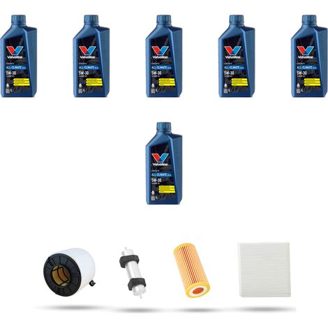 Kit tagliando 4 FILTRI e 6L OLIO compatibile con Audi Q5 II (FYB,FYG) 3.0 tdi 170kw dal 2018 (1/5)