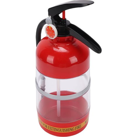 Distributeur de boissons en forme d'extincteur, 2 L, pour bière, cocktails, whisky, vin, etc. - Pompe humoristique pour bar et fêtes. (1/5)