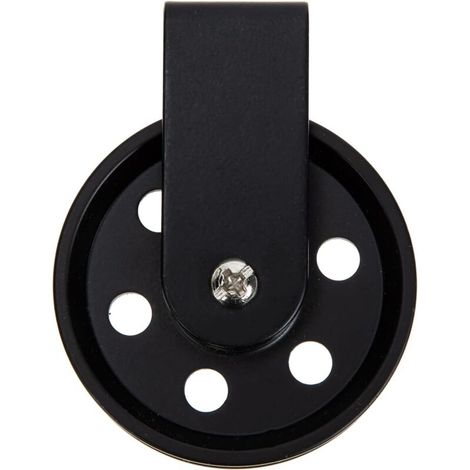 Outdoor Lighting Accessories Chandelier Pulley Wheel For Lamp Black Vintage Pulley Cable Pulley Pendant Light Fixtures Black Pulley Wheel Clothesline Pulley Rustic Pulley