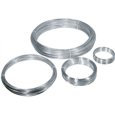 Fil de fer galvanisé en bobine Ø 2,7mm x 20 mètres