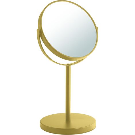 Specchio Ingranditore Bifacciale 5X Oro Matt  Anna