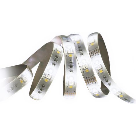 Tira led matel smart wifi 12v 5mt 24W rgb+cct (1/2)