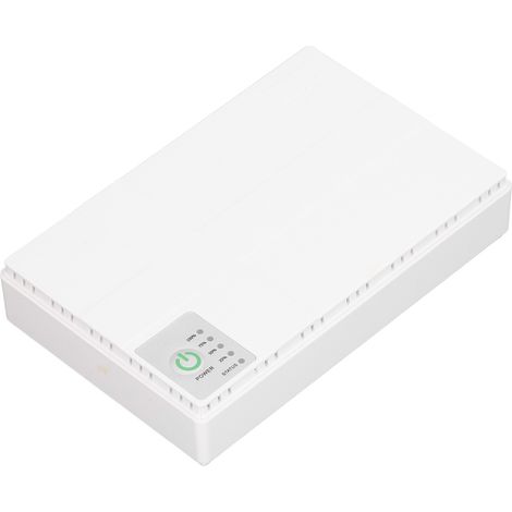 Mini alimentation de secours par batterie UPS, 10400mAh, 5V/9V/12V, alimentation PoE, sortie 15V/24V, alimentation sans interruption, convient aux routeurs et modems, 85-265V, prise standard européenn (1/5)