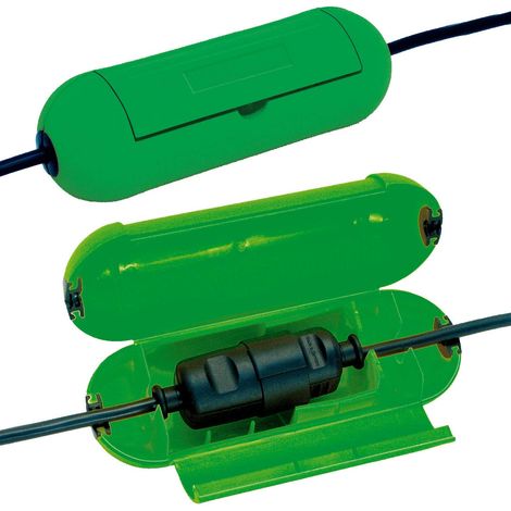 Brennenstuhl Safe-Box / Scatola protettiva per il cavo di connessione - Colore Verde (1/4)