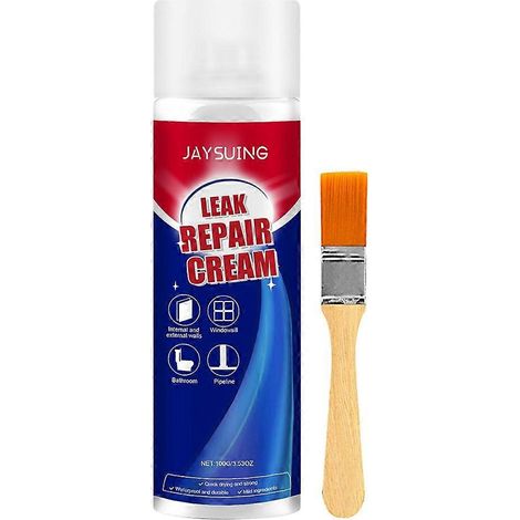 Mastic d'étanchéité étanche Jaysuing 100 ml, forte adhérence, pour réparation de joints domestiques. Crème de mastic liquide. (1/5)
