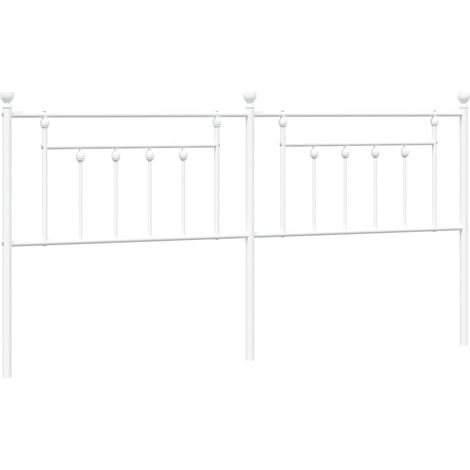 Tête de lit,Panneau décoratif métal blanc 200 cm CFW4094105 (1/5)