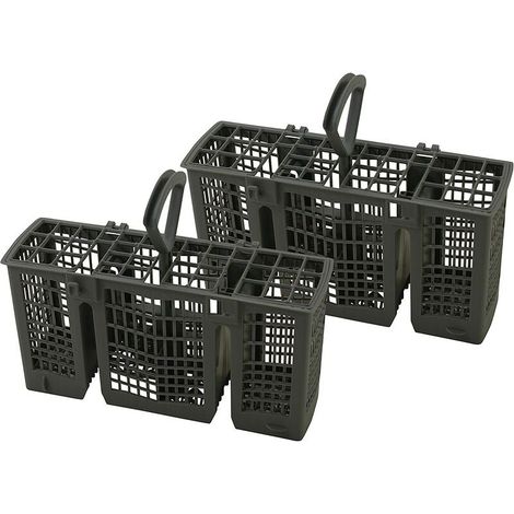 BSH 00418280 Panier à couverts pour lave-vaisselle de BOSCH, SIEMENS et BALAY (2 pièces) (218 x 13 cm x 65 cm) (1/2)