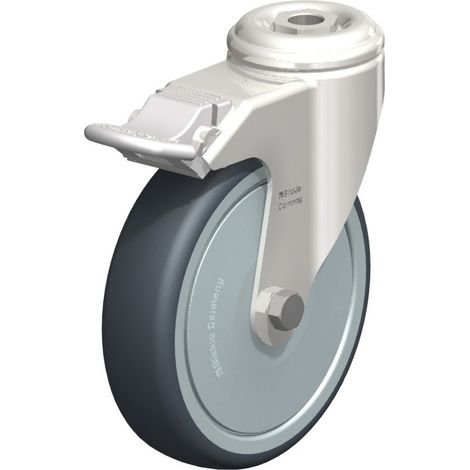 Blickle 574640 LKRXA-TPA 126KFD-FI (LKRXA-TPA 126KD-FI-FK) Lenkrolle mit Feststeller Rad-Durchmesser (1/2)