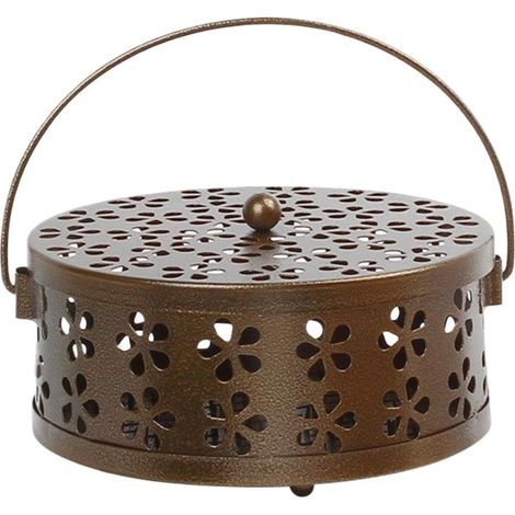 Support Brûleur Encens Rond Résistant Chaleur Antidérapant Portable Porte-encens Pour Balcon Chambre Jardin Maison Camping Randonnée Patio (1/5)