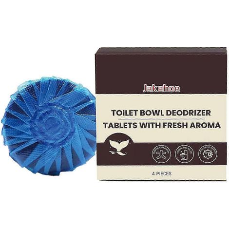 Bloc nettoyant pour toilettes, 1 pièce, nettoyant pour salle de bain pour détartrer, éliminer les taches d'urine et désodoriser (1/4)