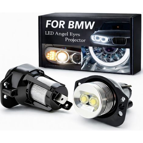 Pack Angel Eyes 6W LED BMW E90 / E91 Série 3 - NEUF - Garantie 2 ans