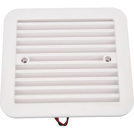 Ventilateur de toit ABS 12V silencieux pour camping-car, ventilation unidirectionnelle, accessoires caravane (1/5)