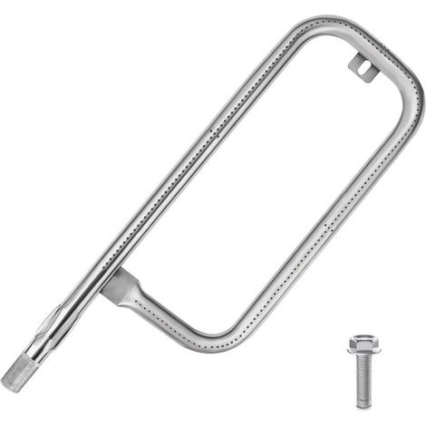 52cm Brûleur accessoires pour Weber Q200 Q220 Q2000 Q2200 396000 396001 396002, pièce détachée de brûleur en acier Inoxydable pour Weber 41862, 566002 53060001 54060001, 69956 60041, 1 Pièce (1/4)