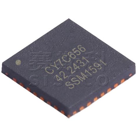 CY7C65642-28LTXC Electronic component chip IC, 5 units of electronic component chip, 5 units shipped.