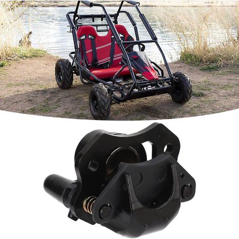 6-mm-Hinterradbremssattel mit Bremsbelägen, kompatibel mit Coleman Powersports KT196 KT196C 196 cm³ 6,5 PS Kart. (1/5)