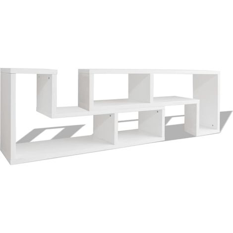 Mueble para TV en forma de L blanco vidaXL (1/5)