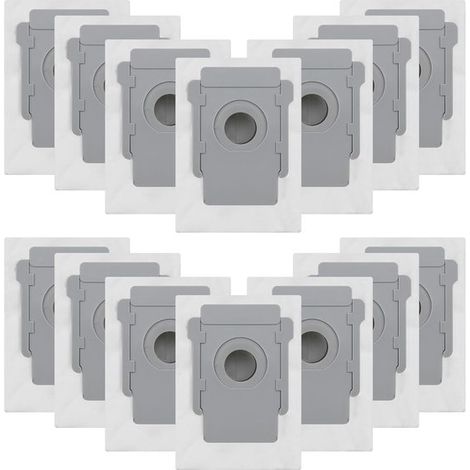 Paquete 14 bolsas aspiradora compatibles iRobot Roomba i7/i7+/i3/i3+/i4/i4+/i6/i6+/i8/i8+/S9/S9+/j7/j7+/E5/E6/E7, compatible kit iRobot Roomba i7 (1/4)