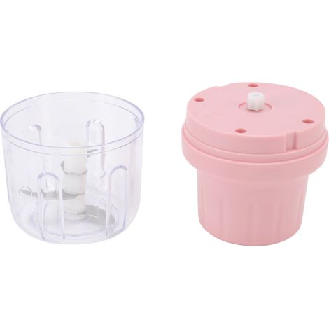 Mini-Akku-Knoblauchpresse für Knoblauch, Fleisch und Gemüse – 250 ml, tragbar (1/5)