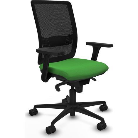 Silla de oficina piqueras y crespo Haches negro reposacabezas ajustable (1/2)