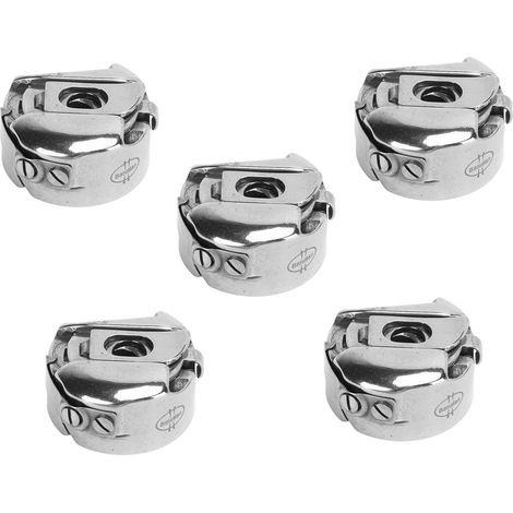 Lot de 5 boîtiers de canette Beaufort BC-PF9076 à grande ouverture, couvercle de boîtier de canette avec clip à ressort, accessoire pour machine à coudre (1/5)