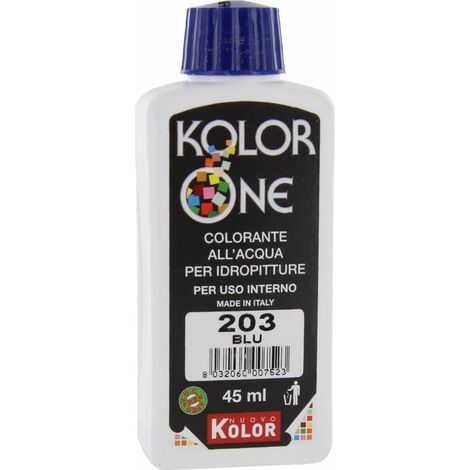 12 x COLORANTE KOLOR ONE 45 ML BLU 203