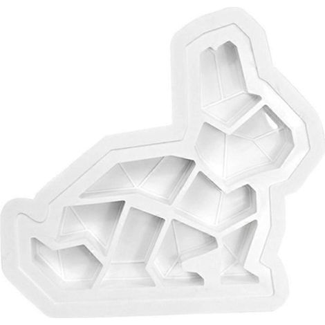 Moule à gâteau polyvalent en silicone pour pâtisserie, moules à dessert en forme de lapin, ustensiles de pâtisserie, moules à dessert. (1/4)