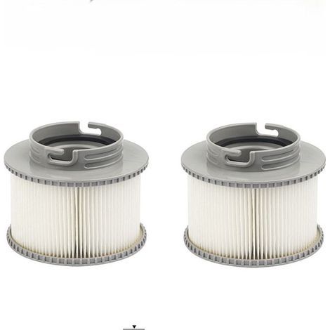 Filtre de piscine adapté pour mspa - piscines gonflables - FD2089 - adapté aux piscines gonflables comme Toscane, Elegance, Camaro, Alpine - 2 pièces (1/5)