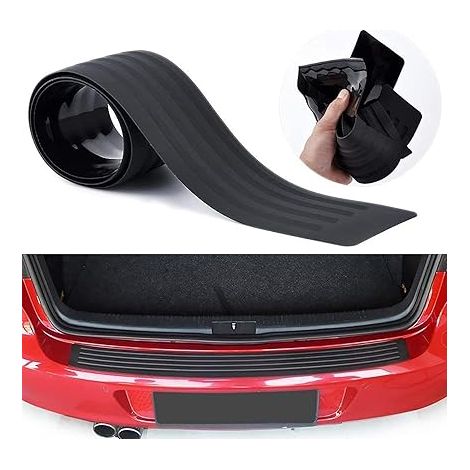 Protecteur De Pare-Chocs Arrière Protection Universelle Pare Choc Voiture Baguette en Caoutchouc Anti-Éraflure pour Coffre 104 9cm (1/5)