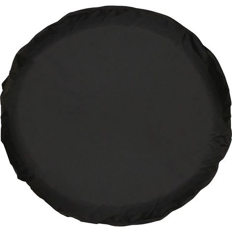 Housse Roue de Secours, Housses de Pneus, Housse de Protection Pneu, Housse de Pneu Voiture, Anti Poussière Neige pour Remorque de Voyage, SUV, Diamètre dans Les 66cm,Noir (1/5)
