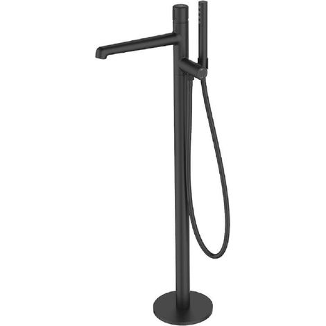 Mitigeur de baignoire îlot Pretto, couleur:Noir (1/3)