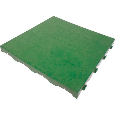 Piastrella Singola in Plastica da Esterno e Giardino 40 x 40 cm Piena