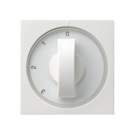 Gira Abd. Knebel 3-Stufen 0/1/2/3 System 55 Reinweiß [066903], 0669 03