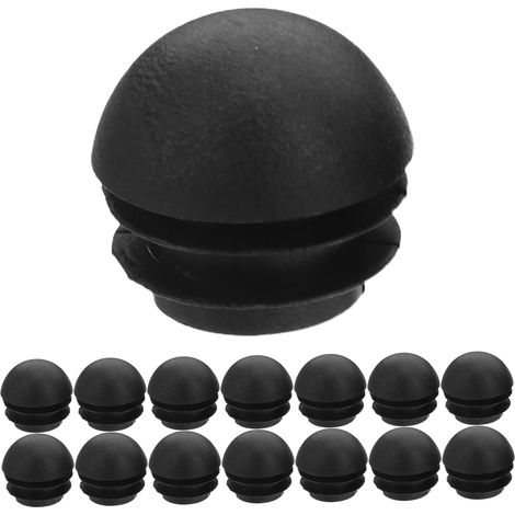 Lot de 100 bouchons ronds en plastique pour tubes, adaptés aux (1/5)