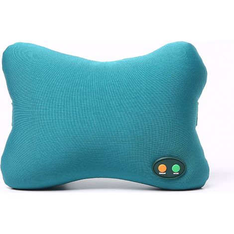 Coussin de massage souple pour appui-tête de voiture, soulageant les douleurs cervicales et dorsales.-AquaForge (1/5)