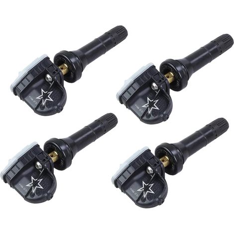 (4 pièces) 4 capteurs de pression des pneus pour véhicule EB3Z1A189A EB3T-1A189-A Compatibles avec les modèles Focus 315MHZEB3T-1A180-AA et EB3T-1A150-AA (2016, 2017, 2018) (1/5)