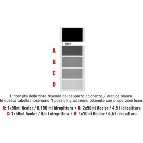 Acolor 10 n. 4 nero
