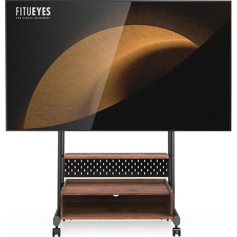 Support TV roulettes pour Téléviseurs de 40 à 85 Pouces,Meuble TV avec Support 7 Réglages de Hauteur 1036-1406 MM jusqu'à 60 kg Max. VESA 600x400 mm (1/5)