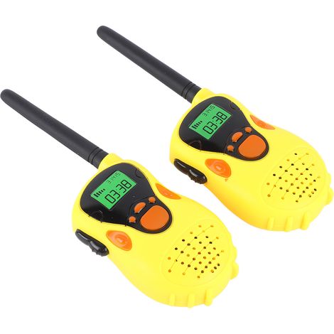 Talkie-walkie pour enfants, jouet interactif portable avec son clair et signal stable. (1/5)