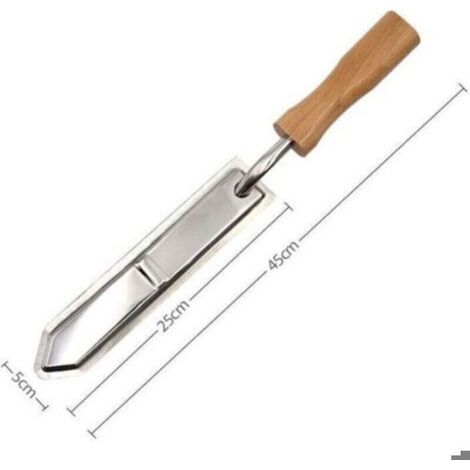 Extracteur Miel Electrique - Couteau à Désoperculer - Pour Cadres Apiculture - 220 V - 450 mm - Acier Inoxydable - Bois - 1 Pièce