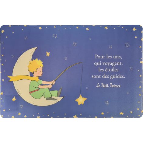 Set de table bleu Le Petit Prince de St Exupéry 43 cm (1/2)