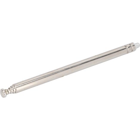 Antenne télescopique M3 filetage mâle 5 sections pour TV, radio FM, jouets, télécommandes, éclairage, DVD (1/5)