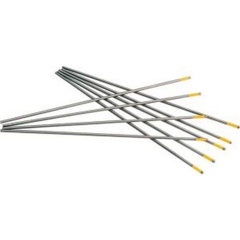 Electrodo de wolframio oro (WCe 15) 4,0mm (Por 10)