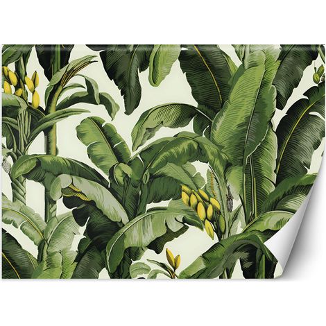 Papier peint Feuilles de bananier vertes 200x140 (1/5)