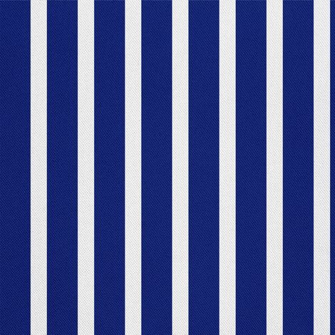 Outdoor dekostoffe oxford - Motiv Weiße und blaue Streifen (1/5)