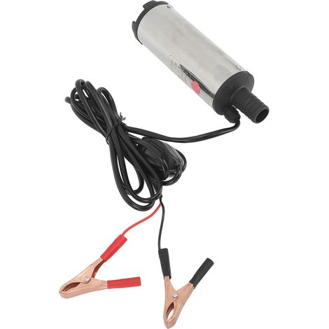 Mini pompe d'extraction de carburant électrique auto-amorçante pour diesel, 70 W, 24 V CC, 5 A, 35-40 L (1/5)